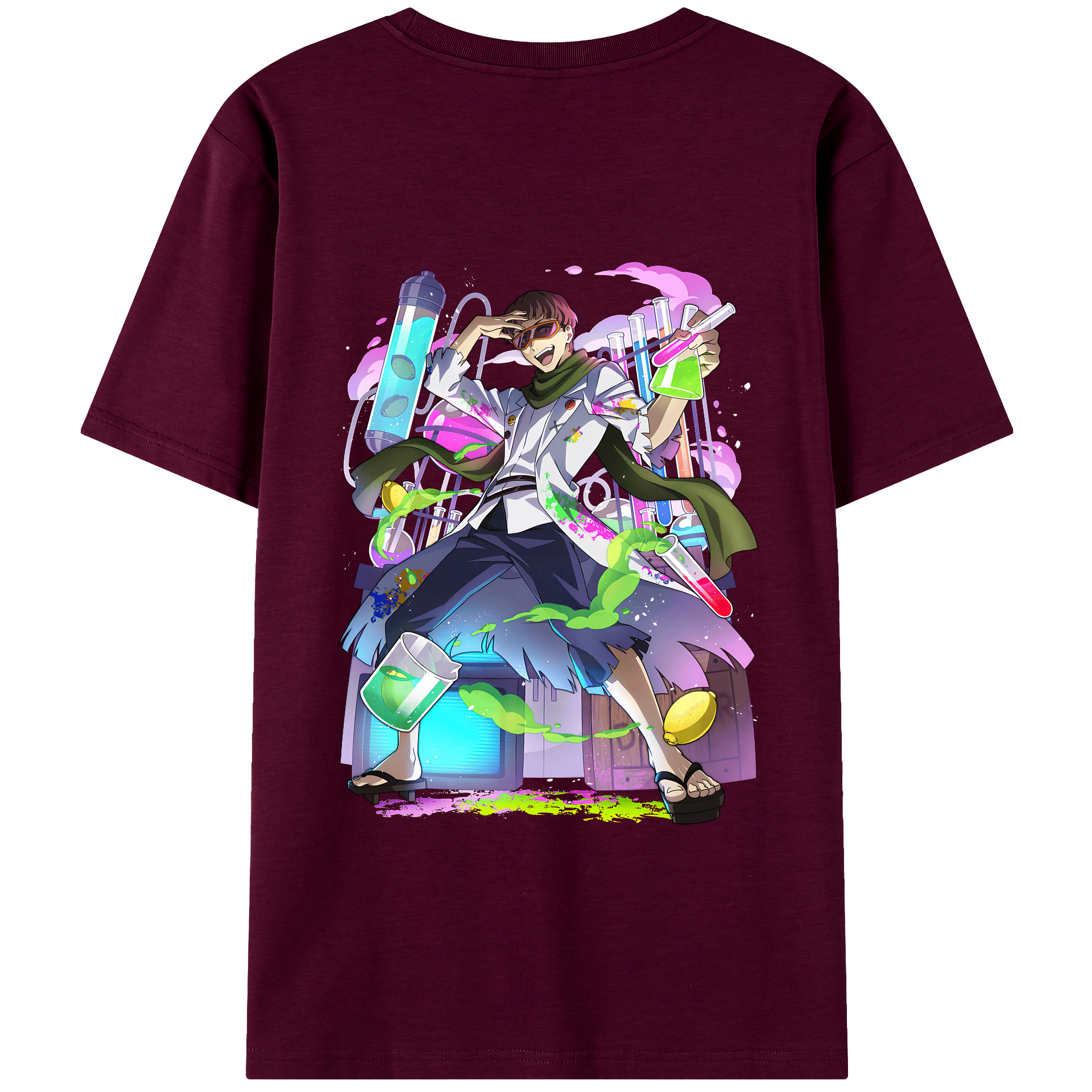（画像用） 文豪ストレイドッグス Bungo Stray Dogs レディース半袖Tシャツ(バックプリント)